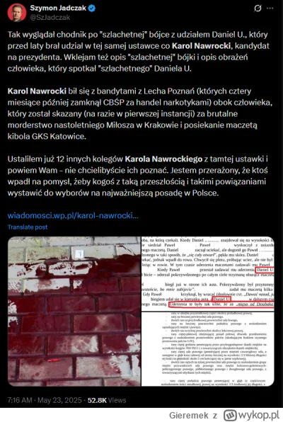 Gieremek - @hersztplemieniaHui: Zastanów się dwa razy.