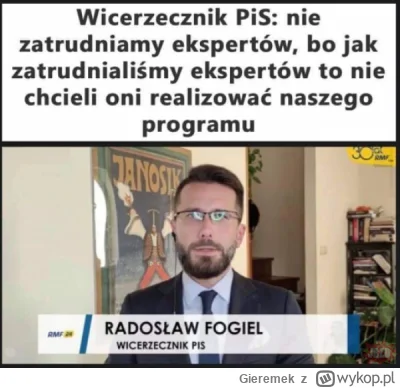 Gieremek - >Z Profesora Dudka to taki fachowiec

@eduardo-garcia: tak tak, wiemy ( ͡°...