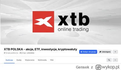 Gensek - Ależ ta grupa to jest top. KIedy nie wiesz czy jesteś forum na bankierze czy...