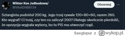 Saeglopur - @Eponhall: Co? xD KO a nie koalicja partii które muszą tworzyć rząd (PiS ...