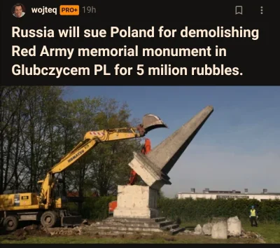 hu-nows - w Polsce jest jeszcze kilkadziesiąt pomników ku czci armii czerwonej. Co z ...