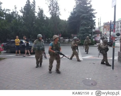 KAM2150 - Podobno Rostow już pod kontrolą sił Wagnera, według zdjęć i ruskiego telegr...