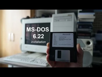 starnak - Instalacja MS DOS 6.22 z dyskietek | RETRO PC Optimus