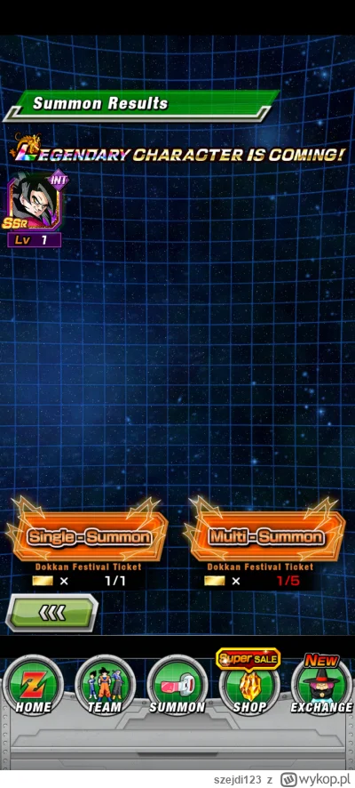 szejdi123 - zajebisty ticket
#dokkanbattle