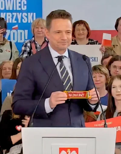 Nighthuntero - Myślicie, że jakby Trzaskowski wygrał to by zjadł Prince polo przy Tru...