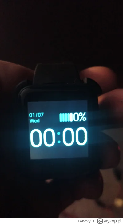 Lenovy - Miał ktoś kiedyś problem z ładowaniem smartwatcha od Xiaomi? W nocy się rozł...