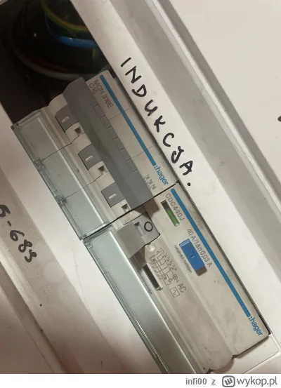 infi00 - Potrzebuje włączyć korki od indukcji, ale wichajster nie chce się przełączyć...