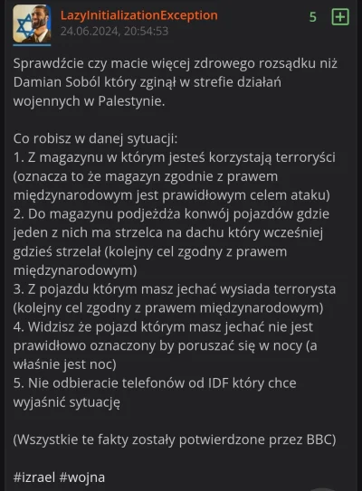 Nusantara - Tymczasem są na wykopie użytkownicy, którzy usprawiedliwiają żydowskich m...