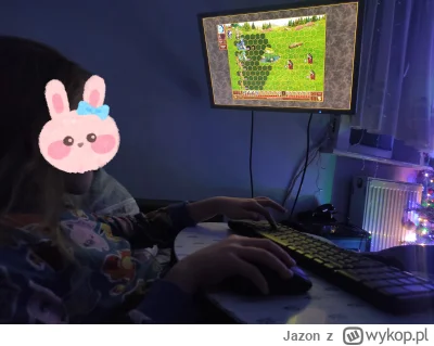 Jazon - #heroes3
Moja córka 6lvl, zajarana totalnie fantastyką, czasami widzi jak gra...