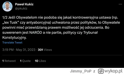 Jimmy_PoP - #bekazpisu #heheszkipolityczne #kukiz

Gamoń głosował za ustawą, która......