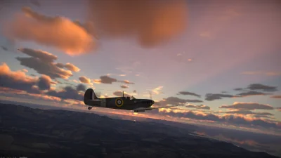 Morty1337 - Spitfire w świetle słońca złomujący kacapów i niemiaszków w towarzystwie ...