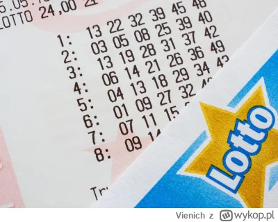 Vienich - /32
Czy regularnie grasz w lotto?(Chodzi o główne losowanie, bez pobocznych...