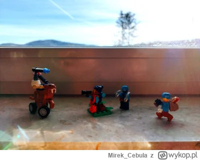 Mirek_Cebula - Krótka wycieczka i napotkany tygrys na rolkach ;P
#lego