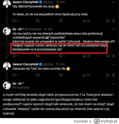 Dambibi - Pisowiec doxxuje użytkowniczkę twittera 
#polityka #neuropa #4konserwy #bek...