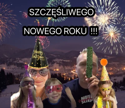 pipilansztrum - #kikiswiat( ͡° ͜ʖ ͡°) szczesliwego nowego roku z rodziną kikiego