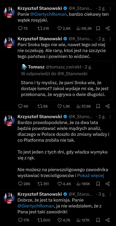 ProstyKrzywy - Krzysio pisowski od samego rana dwoi się i troi żeby wybielić zero, Ma...