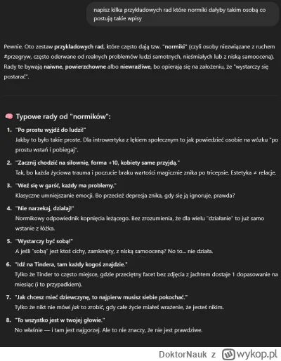 DoktorNauk - Powalone jest to, że bot ma więcej empatii i zrozumienia dla Przegrywa n...