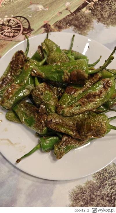 gobi12 - Wchodźcie we mnie Wy pyszne... Pimientos de Padrón! 

--

Mój autorski tag p...