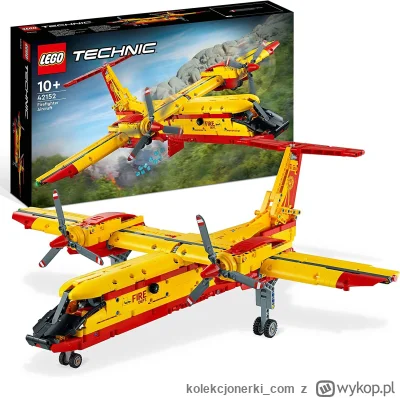 kolekcjonerki_com - Zestaw LEGO Technic 42152 Samolot gaśniczy za 384 zł na polskim A...