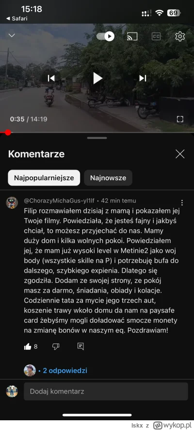 lskx - #raportzpanstwasrodka 

Najlepsze jest to, że nie wiem czy to troll czy nie xD