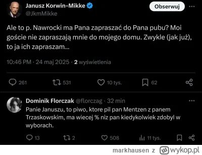 markhausen - #wybory panie Januszu nieeee