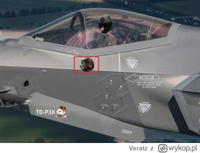 Veratz - 5T-4RY (nr T0-P3X) z 69. eskadry Sił J-------h Króla Szczurów z oznaczeniem ...