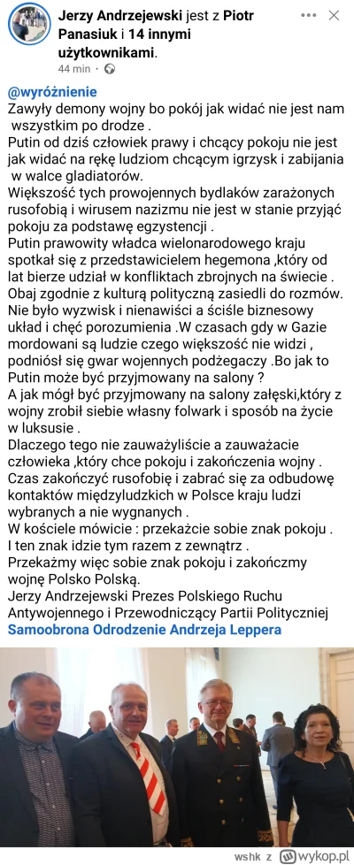 wshk - Wyłażą z nor.

#ukraina #rosja #ruskieonuce #ruskapropaganda #samoobrona