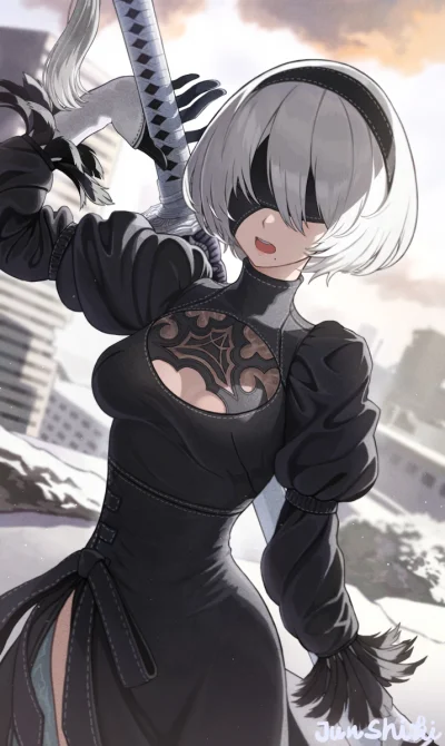 bakayarou - #randomanimeshit #nierautomata #yorha2b #anime