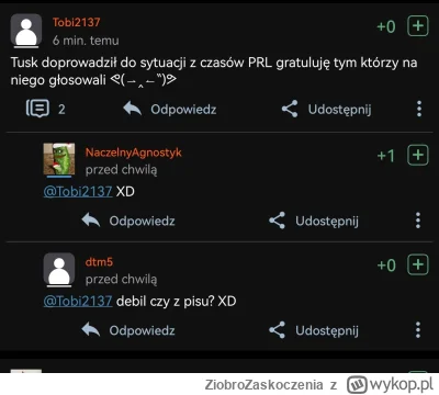 ZiobroZaskoczenia - @Tobi2137 nie pójdzie ci tak łatwo hahaha