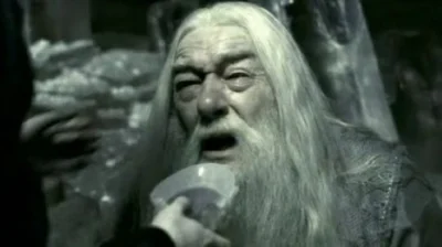 Mtsen - Nawet Dumbledore padał ofiarą sążnych alkoholowych libacji Potterów w obu pok...