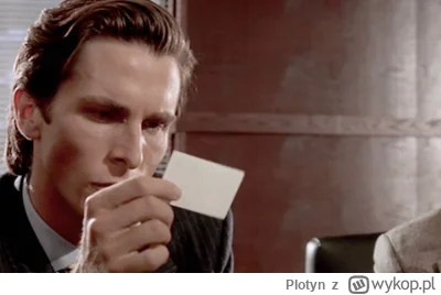 Plotyn - Patrick, jak oceniasz moją wizytówkę?

#polityka #warszawa #heheszki #sejm