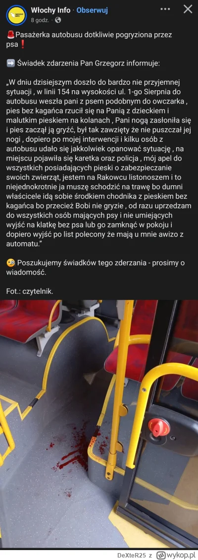 DeXteR25 - Dzien bez ataku kundla dniem straconym ( ͡° ʖ̯ ͡°)
#psy #psiarze #warszawa