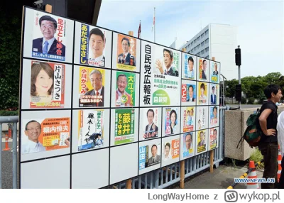 LongWayHome - Pomysł z dedykowanymi tablicami na plakaty wyborcze w Japonii jest w py...
