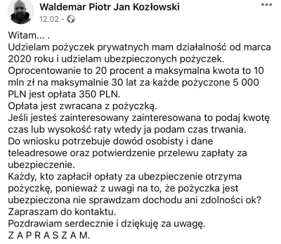 Kutangaarciszewo - Witam 
Uważajcie na oszusta, który działa niezgodnie z prawem!!! N...