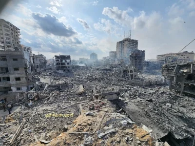 Szinako - Efekt "chirurgicznych" uderzeń Izraela na Strefę Gazy. Można już otwarcie m...