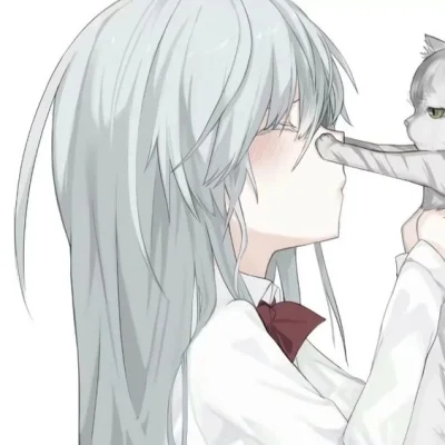 ramenowy_kotek - No dalej, daj buziaka Ba... A-Ała, drapiesz! #anime