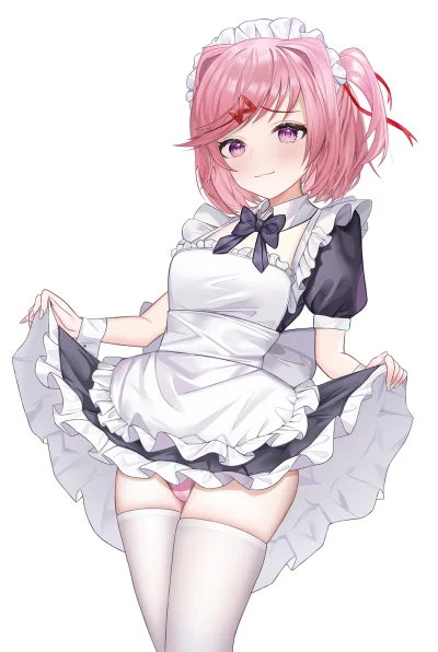 KsyzPhobos - #natsuki #dokidokiliteratureclub #anime #randomanimeshit #maid #thighs #...