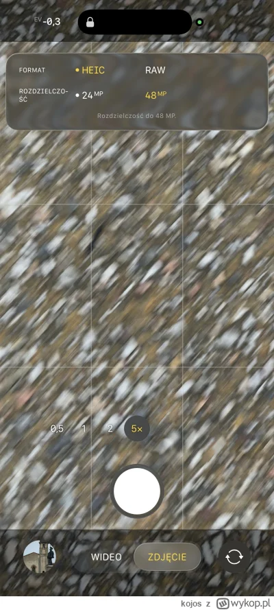 kojos - #iphone #ios Które lepsze do zdjęć? Tego 48MP nie da się ustawić na stałe chy...