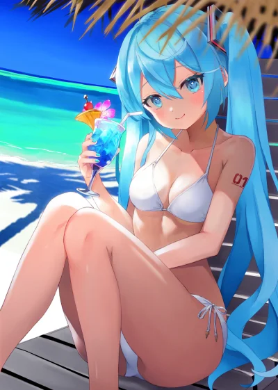 OttoFlick - #randomanimeshit #anime #swimsuit #vocaloid #hatsunemiku