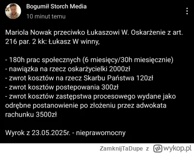 ZamknijTaDupe - Powiem tyle, było warto( ͡º ͜ʖ͡º)

#kononowicz