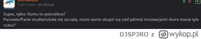 D3SP3RO - @Wumakudu: P.S Dodaj pod swoim wpisem: "Mówię obcym ludziom co mają robić -...