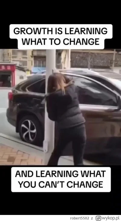 robert5502 - Kobieta samochód i słup 
#samochody #heheszki #grazynacore