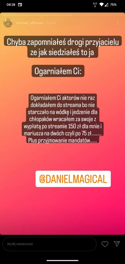 ChomiczekGrchw - #danielmagical dymy v2 #patostreamy