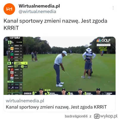 badreligion66 - #kanalzero #kanalsportowy Chodzi o kanał Golf Channel Polska ( ͡º ͜ʖ͡...