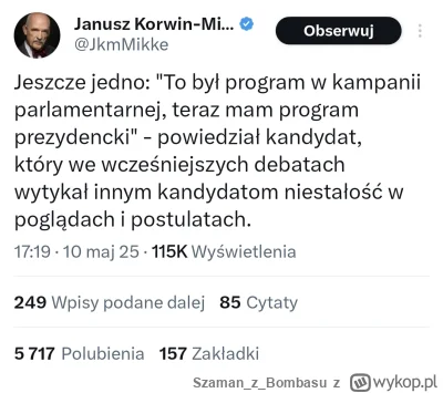 SzamanzBombasu - Król dalej masakruje

#polityka