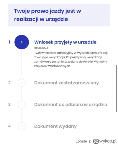 Lonate - Czekam i czekam, ciekawe czy się doczekam. Poprzednie prawo jazdy skończyło ...