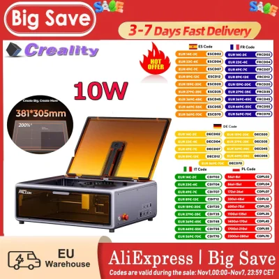 n____S - ❗ Creality Falcon A1 10W Laser Engraving Machine [EU]
〽️ Cena: 406.45 USD (d...