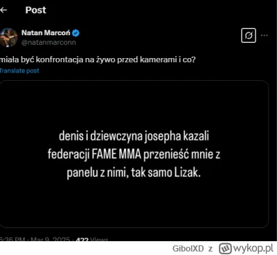 GibolXD - #famemma Lizak poddymiacz bedzie walczyl xD