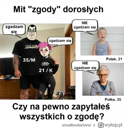 smallboobslover - @wqeqwfsafasdfasd: mój ulubiony mem w temacie 'groomingu' ( ͡° ͜ʖ ͡...