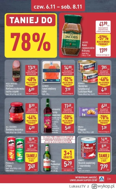 LukaszTV - Aldi w Polsce to największy scam xd
Dosyć że jeden z droższych sklepów to ...